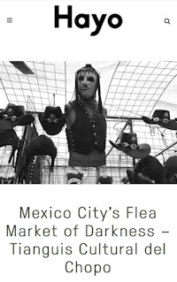 mexico city's flea market of darkness