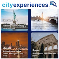 city experiences - screenshot